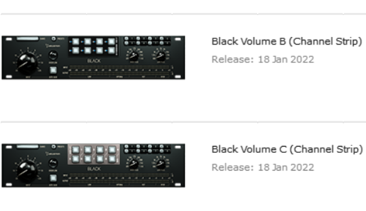 Acustica Audio Black B and C